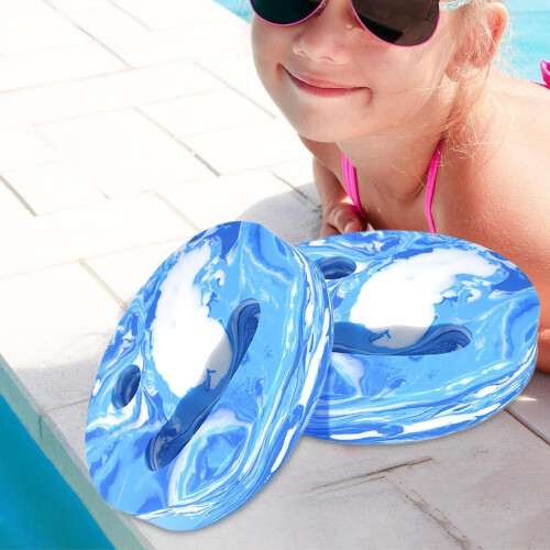 Swimming Hand Float with Adjustable Resistance and Ergonomic Grip for Pool Training Kids Teens 1