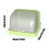 Chicken Brooder Box Warmer Bird Incubator Breathable Nesting Box Green With 3 Temperature Adjustable Heating Pads 4