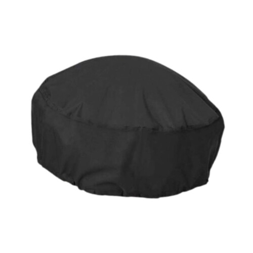 (Round) Heavy Duty 600D Oxford Cloth Fire Cover Full Coverage Weather Wind 2