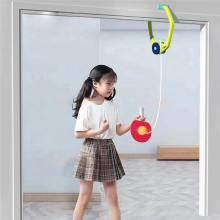 Tür-Ping-Pong-Spiel über der Tür, verstellbares Tür-Spiel Tischtennistrainer-Tür-Jam-Pingpong-Starter-Set