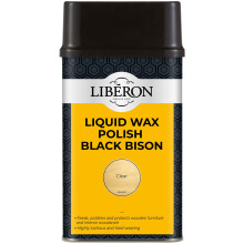 Liberon Liquid Wax Polish Black Bison - Clear - 500ml