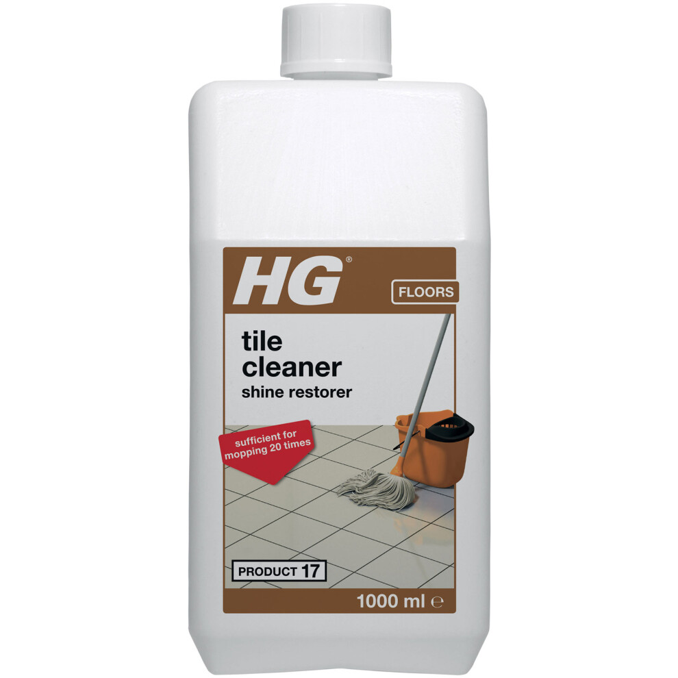 HG Shine Restoring Tile Cleaner - The stone cleaner that makes your tiles shine