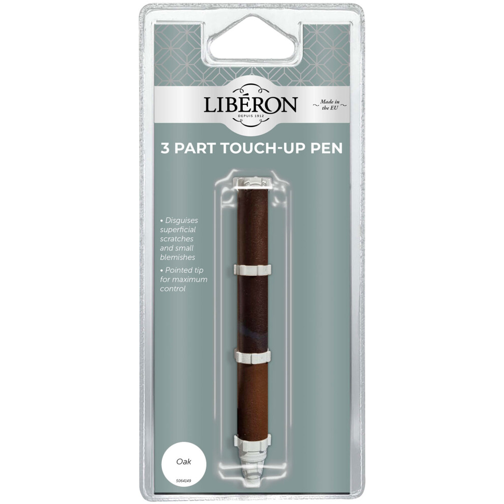 Liberon 3 Part Touch-Up Pen Oak 3282391064640