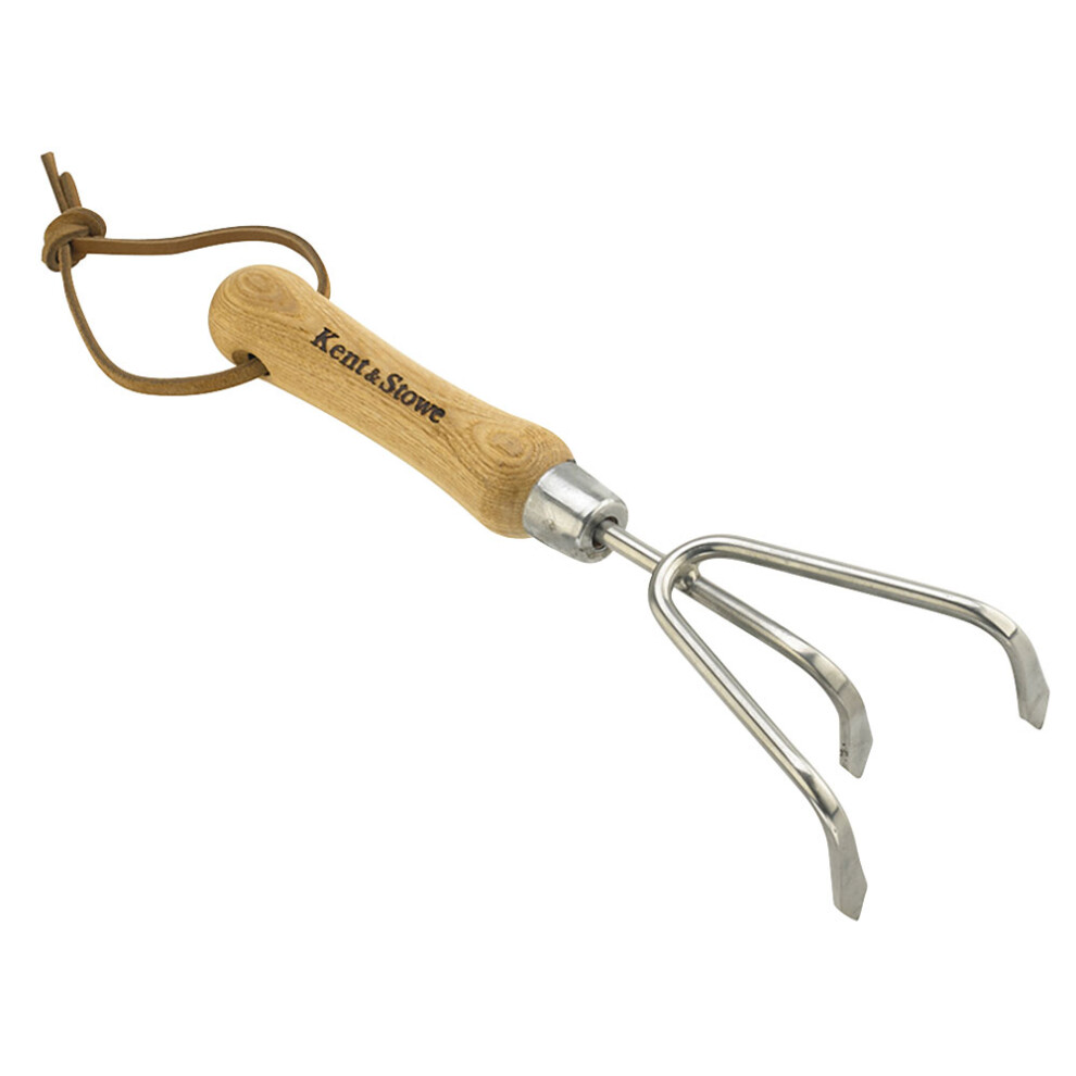 Kent & Stowe Stainless Steel Hand 3-Prong Cultivator, Fsc K/S70100087 - Image 10