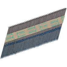3.1 x 90mm IM360 Smooth Nails Bight Finish Box of 2200 + 2 Fuel Cells PAS141076
