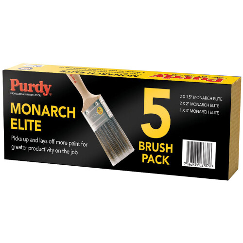 Purdy Purdy ME5 Monarch Elite Paint Brush Set, 5 Piece
