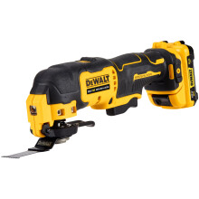 Dewalt DCS353D2 XR Brushless Multi Tool 12V 2 x 2.0Ah  29 Accessories + Tstak