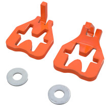 Doppelpack T-Pfosten-Scharniere, Zubehör für-orange Farbe