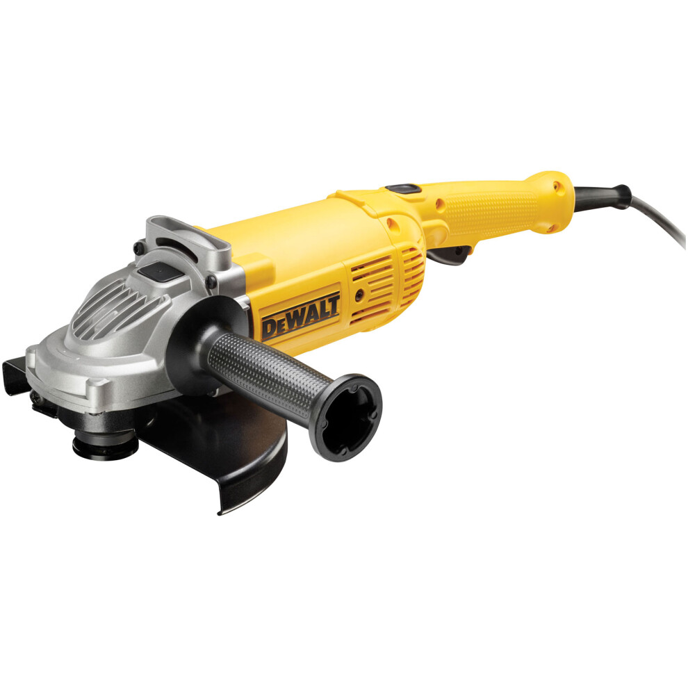 DeWalt Corded Electric Angle Grinder Brushed 9" DWE490-GB 2000W 240V