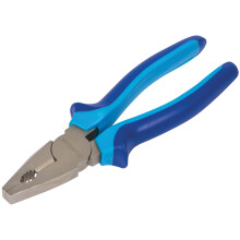 8" Combination Plier With Heavy Duty Handle - Pliers 200mm Tools 8in Bluespot - combination pliers 200mm tools 8in bluespot 08186 bs08186