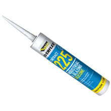 Everbuild 225 Industrial And Glazing Silicone Clear C3 Tube