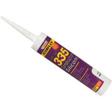 Everbuild 335 Construction Silicone Low Mod Black C3 Tube