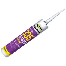 Everbuild 335 Construction Silicone Low Mod White C3 Tube