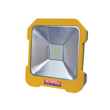 Faithfull Power Plus FPPSLTL20L SMD LED Task Light with Power Take Off 20 Watt 110 Volt
