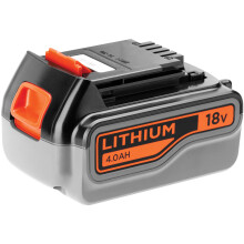 Black & Decker BL4018-XJ Slide Battery Pack 18 Volt 4.0Ah Li-Ion