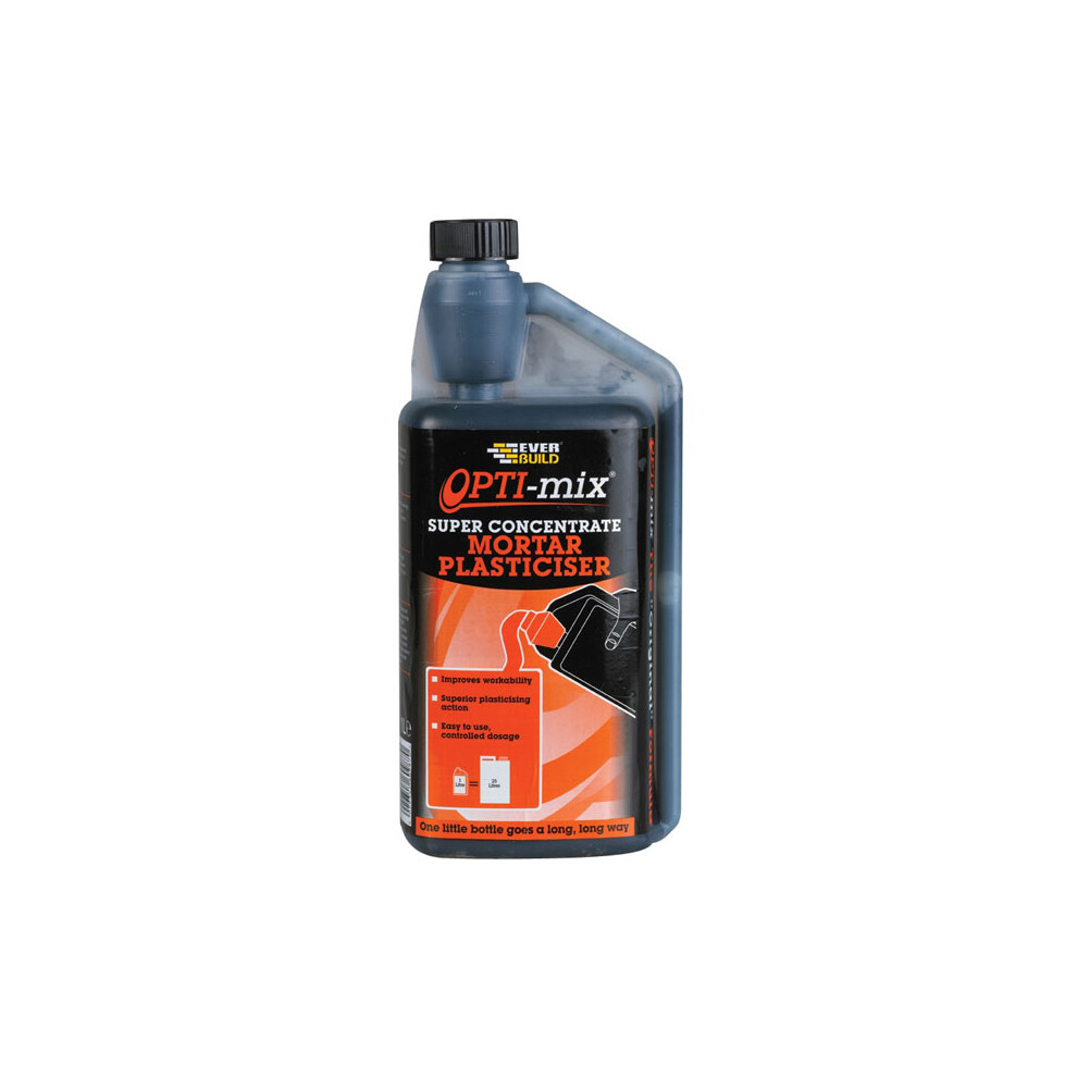Everbuild Opti-Mix Mortar Plasticizer 1 Litre