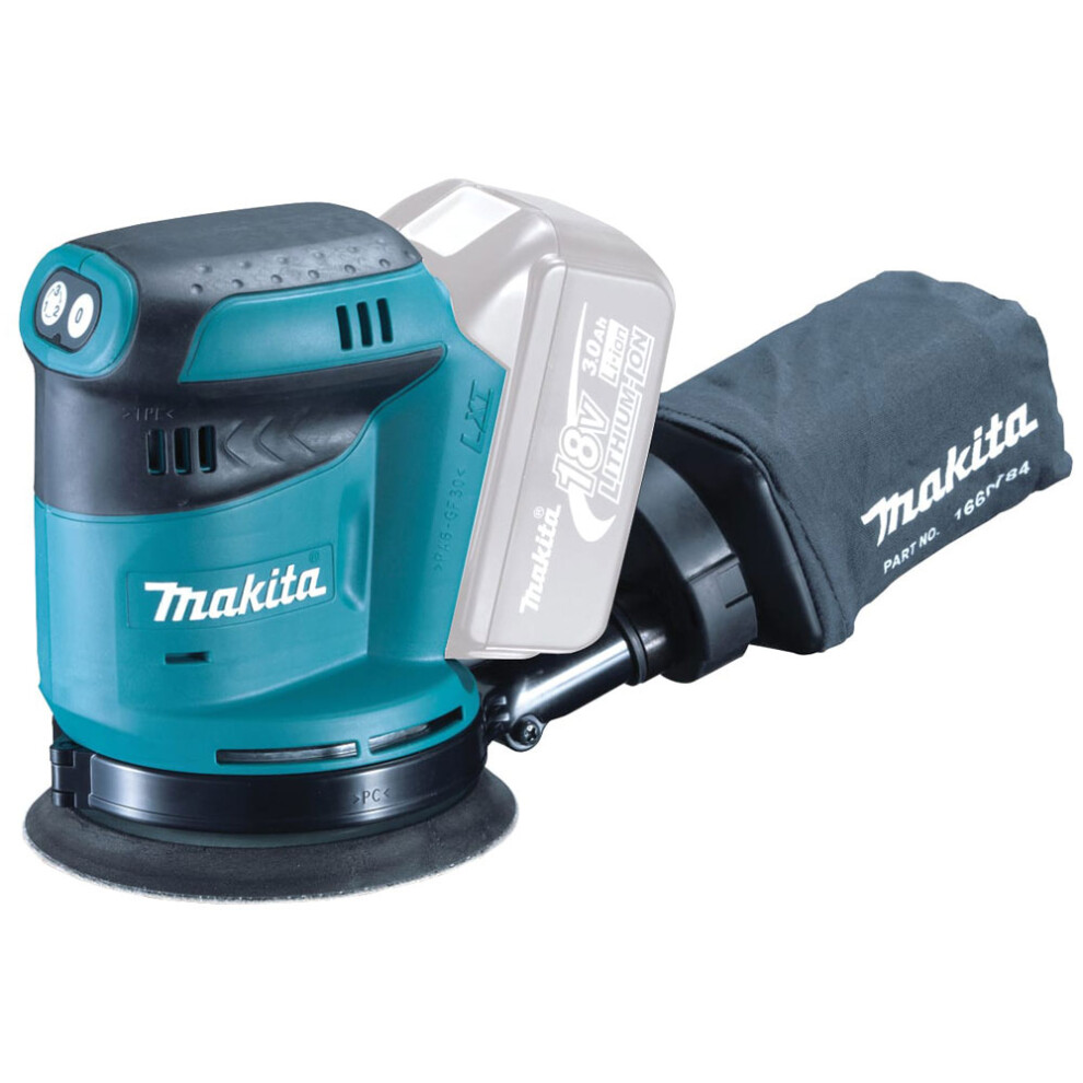 Makita DBO180Z 18v 125mm Random Orbit Sander (Body Only)