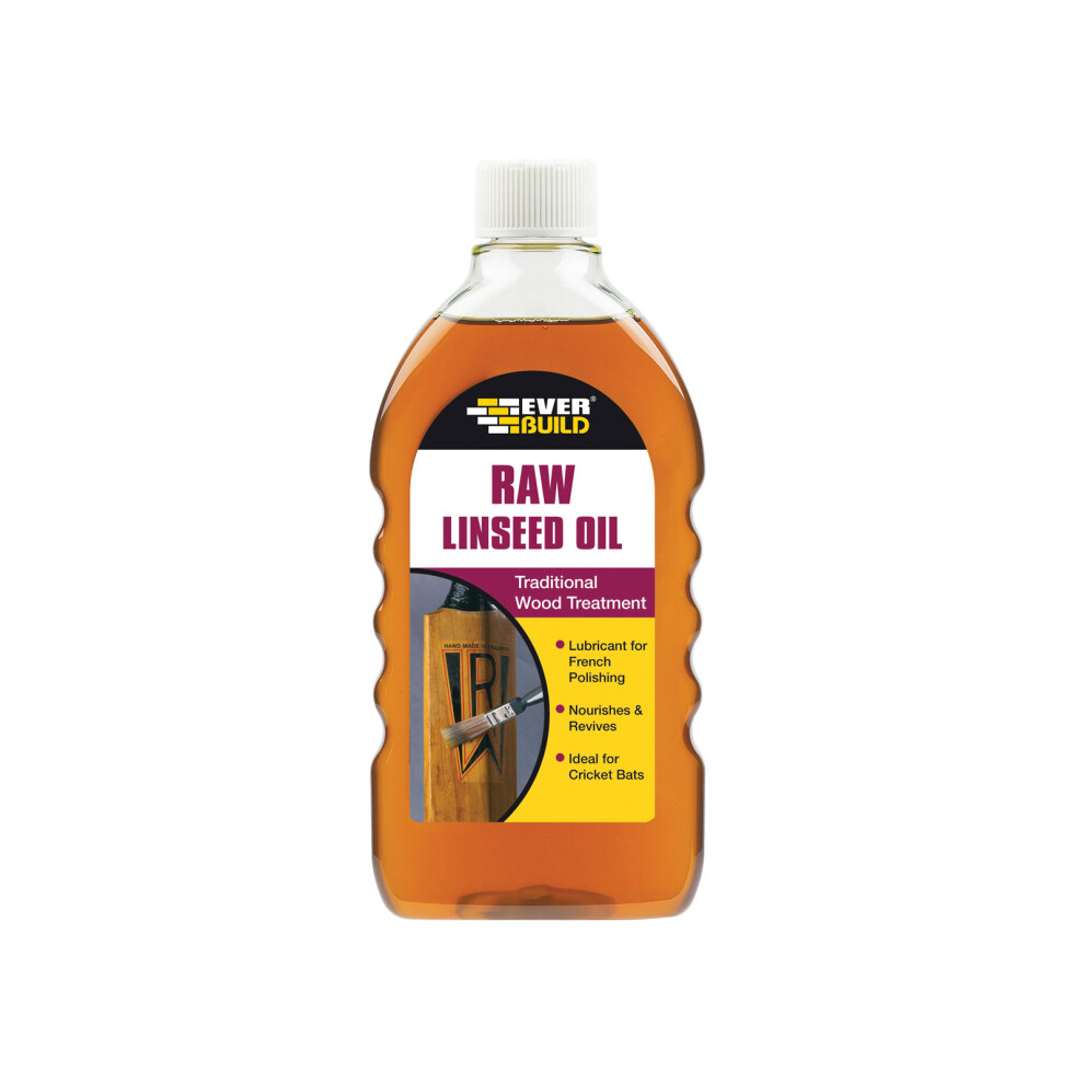 Everbuild Raw Linseed Oil 500ml