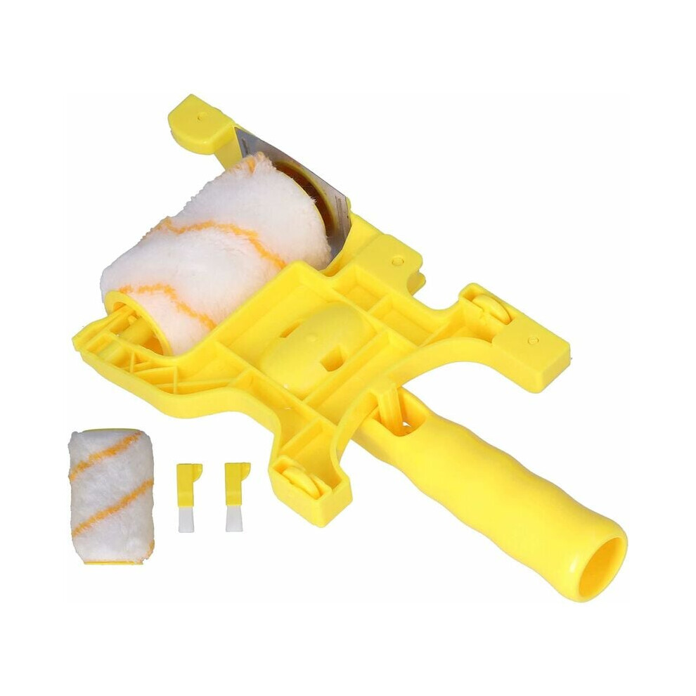 Multifunctional Paint Edger, Adjustable Baffle For Clean Cut Corners, Portable Tool For Interior Exterior Painting, Comfortable Grip With Ergonomic 9128293047616
