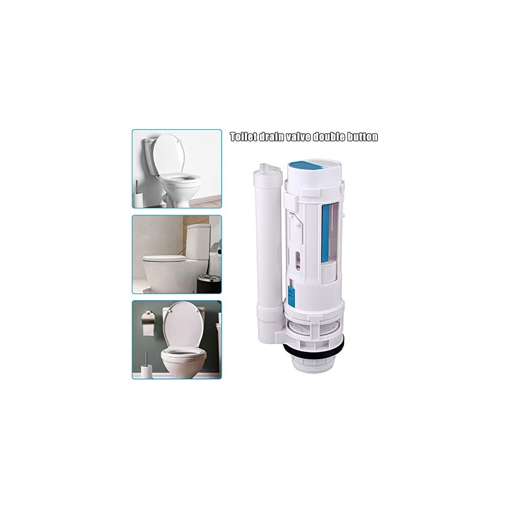 Toilet Flush Valve, Compatible With Split Toilet, Adjustable Flush Mechanism, Ensuring Water Saving And No Leak For Your Bathroom (Bottom Inlet) 9128293482851