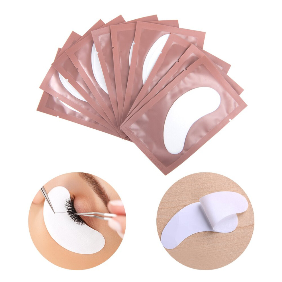 Dark Lint Free Eye Patch For Beauty Tools, Moisturizing With Natural Plant Extract Reduces Circles, Ideal For Lash Extension Supplies And All Eye