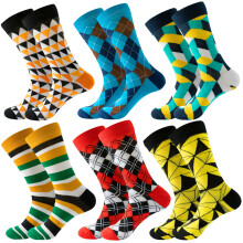 Witzige Socken mit ausgefallenem Design, bequem und atmungsaktiv, mit Rippbündchen, nahtloser Zehenpartie und verstellbarer Passform – das