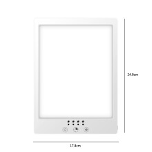 Sunshine Companion, lampada LED per fototerapia da 10000 Lux, con funzione di memoria che conserva le impostazioni personalizzate per le sessioni