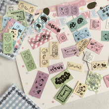 Etwa 30 Stück Steve Cartoon Cute Label Machine Aufkleber Journal Handyhülle Kleine Dekorationssticker