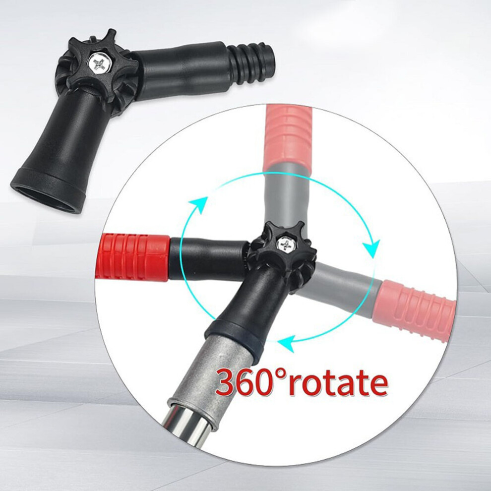Adjustable Length Paint Roller Extension Cleaning Tasks 180-Degree Swivel Head Easy Attachment Enhanced Cleaning Efficiency 6935161522822