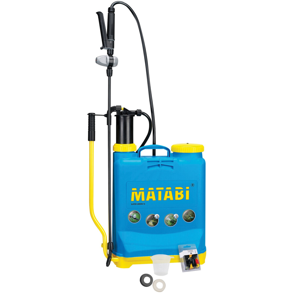 Matabi 8.39.49 Supergreen 12 Knapsack Sprayer - 12 Litre