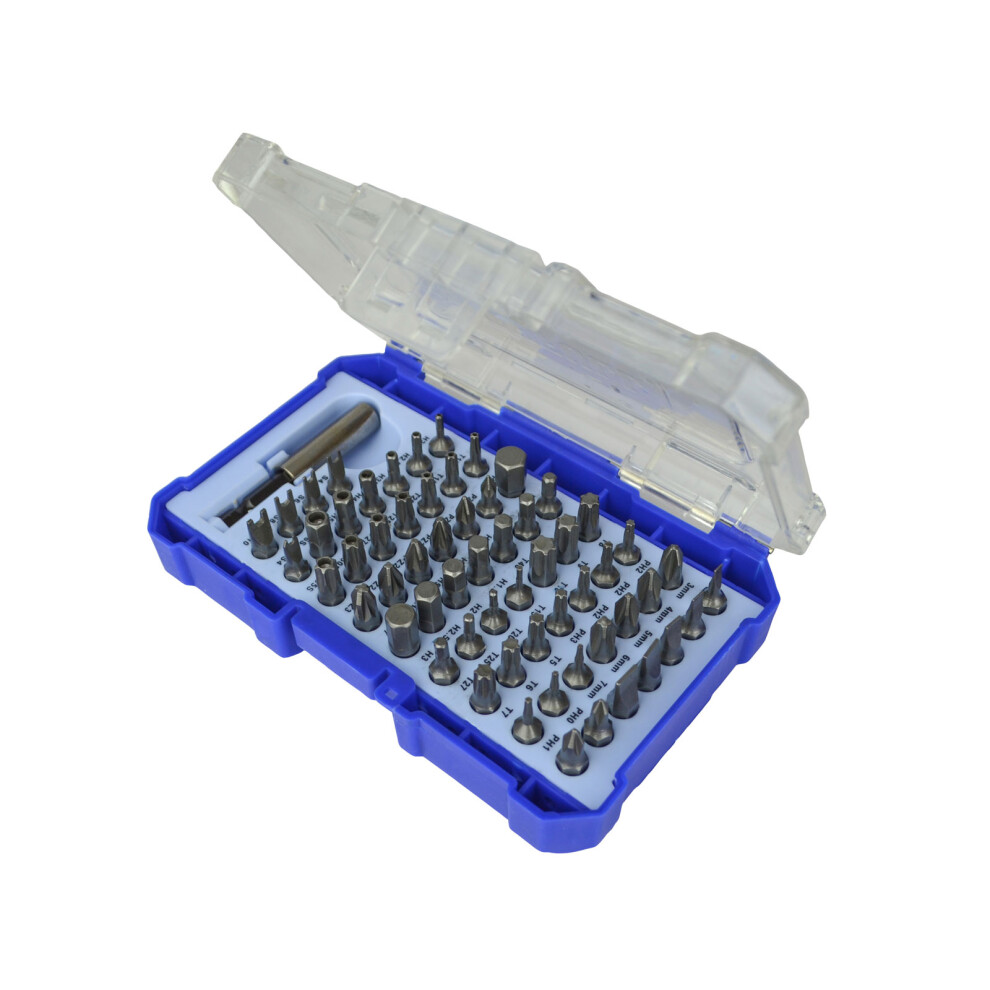 Faithfull FAISBSET61 Screwdriver Bit Set of 61