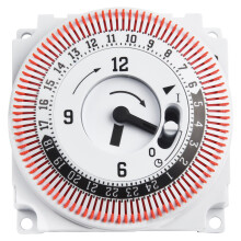 Mechanisches Schalter-Schutzpanel 24 Stunden Gerät Timer-Timing-Panel 250V /50Hz /16A Industriell nützliches Zeitgerät Zubehör