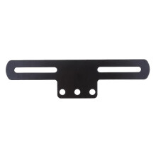 Universal Iron motorsykkel bakre registreringsskiltholder, baklyktfeste 6 mm for motorsykkel