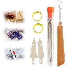 31 Teile Nähwerkzeug-Set Big Eye Stahlnadel-Set Handgemachtes Quilt- und Nähnadel-Set für DIY-Nähen