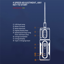Y17A IR14 Ekran telefonu komórkowego OCA Glue Remover Elektryczny szlifierka do cięcia obsługuje bieg do przodu i do tyłu, 4 biegi regulowane