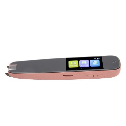 Wireless Travel Translator Pen with Digital Screen Language Learning Rose Gold