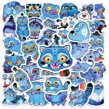 50 Stück PVC K-Pop K-Pop Demon Hunters Tiger Sticker Scrapbooking Niedliche Karton-Aufkleber Dekoration Bastelbedarf