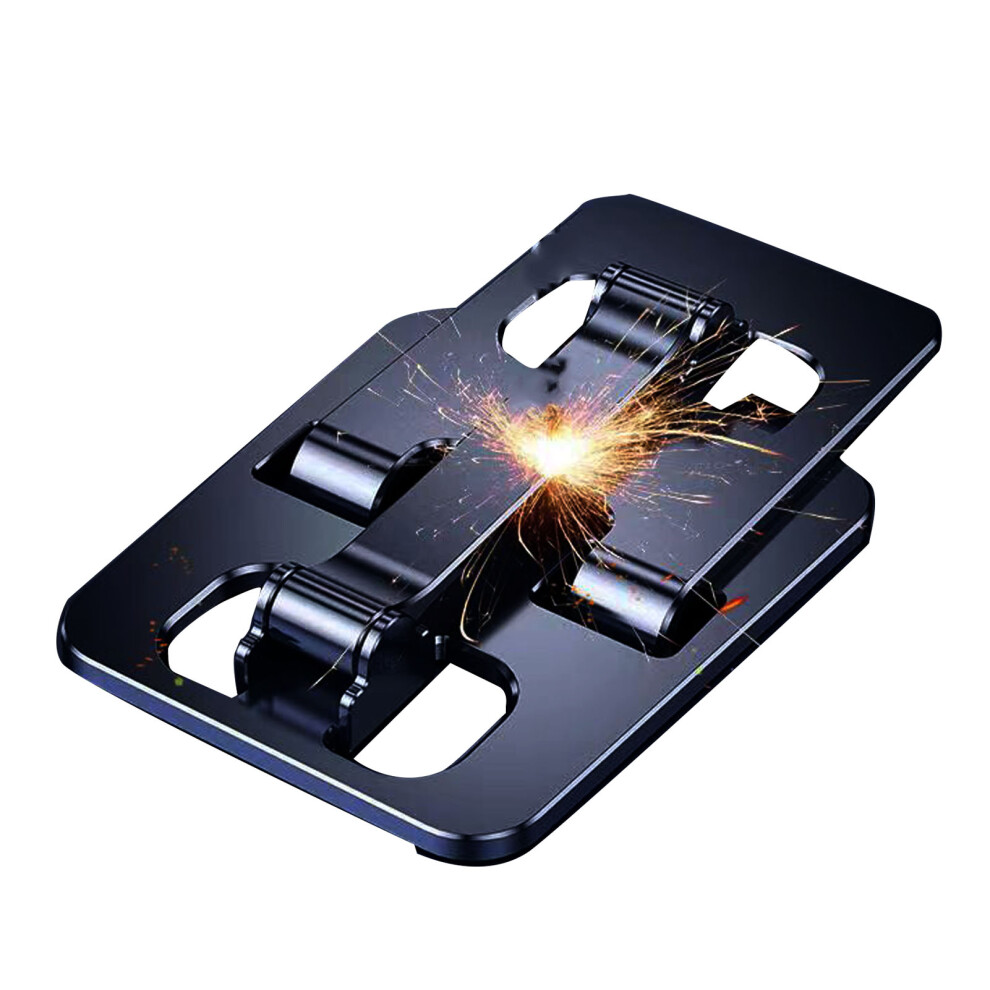 Adjustable Aluminum Alloy Mobile & Tablet Desk Stand Black 3191368937439