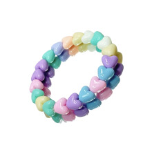 Collier pendentif étoile perlée colorée, Design-Bracelet 2