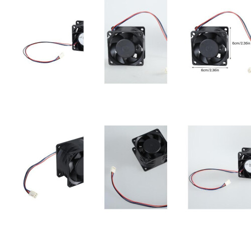 FFB0624EHE Solução de Arrefecimento 24V 60mm com Feedback de Velocidade para Diversas Ventilações