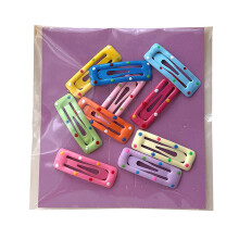 Haarspangen für Damen und Mädchen, rutschfeste Metallclips in hübschen Bonbonfarben, ideal für Alltag und Partys. Modischer Haarschmuck.