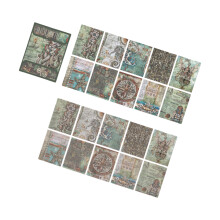 20 vellen esthetisch scrapbookingpapier retro decoratief-4