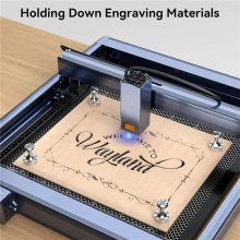 Y17A 4 PCS Wabenmaterial-Pin-Magnetmodul für Wabenplatten, silbernes Metall, adaptiert für Laserschneider/Lasergravur-Mac