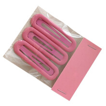 3pcs Girls Metal Oval Hair Pins, Multifunctional Snap Hair Clips 2x6.8cm