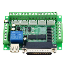 Y17A 3X-Treiberplatine für MACH3-Gravurmaschine 5-Achs-CNC-Breakout-Board mit optischem Koppler für Schrittmotorantrieb
