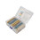 2600PCS 1/8W Πακέτο αντίστασης μεταλλικής μεμβράνης που χρησιμοποιείται συν 3