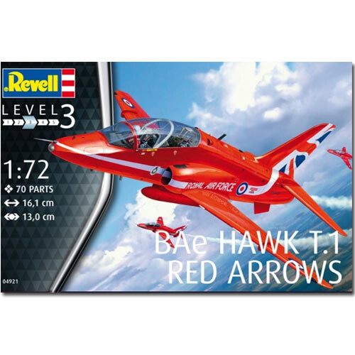 Revell Rv04921 - Revell 1:72 - Bae Hawk T.1 Red Arrows