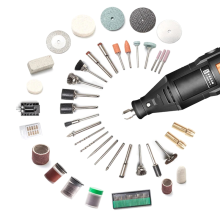 Y17A 262 PCS/Lot Elektrowerkzeug-Zubehörset passt für Mini-Bohrer-Schleifen-, Polieren-Elektro-Rinder