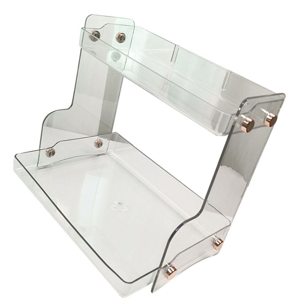 Double Layer Pet Desktop Storage Rack Â Space Saving Organizer, 29X20.5x26.5cm 9401368937501