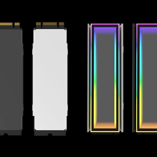 M.2 SSD Ψύκτρες Ψύκτρες M.2 Ψύξη Ψύκτρα Syncs ARGB Light Radiators Μικρές & Ελαφριές ψύκτρες 2